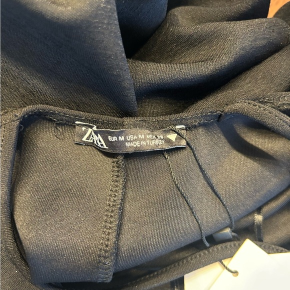 Zara Black Backless Dress - Picture 6 of 7